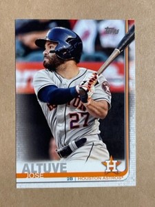Jose Altuve  ~ 2019 Topps #178 Houston Astros      -