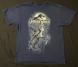 Jurassic World Park Blue Raptor Shirt Youth Medium Universal Studios - Picture 1 of 5