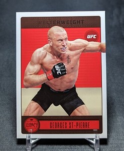George St. Pierre Legacy 2023 Panini Chronicles UFC Card #148