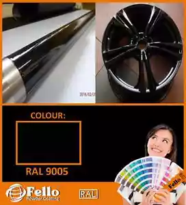 FELLO Pulverbeschichtung - RAL 9005 Intensivschwarz Hochglanz 5KG POLYESTER - Bild 1 von 1