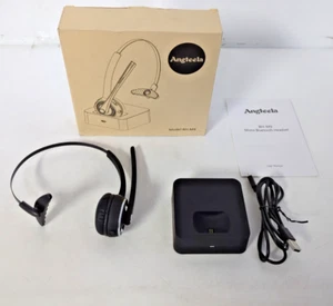 Angteela BH-M9 Wireless Bluetooth Headset w/ Microphone - Photo 1 sur 14