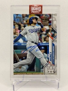 2023 Topps Archives Signature Series Auto Max Muncy 13/48 Dodgers Jersey Match - Picture 1 of 4