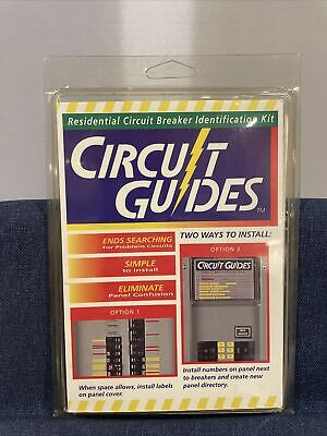 Circuit Guides Residential Circuit ￼Breaker Identification Kit ￼Labels • 11.03€