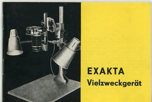 Bedienungsanleitung IHAGEE VIELZWECKGERÄT Manual für Exa 500 Exakta VX1000 VX500 - Picture 1 of 1