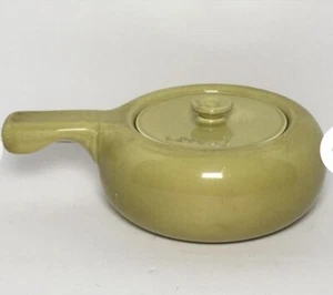 Russell Wright Mid Century American Modern Chartreuse Covered Yellow Casserole - Picture 1 of 7