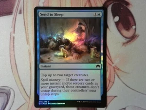 Foil Send to Sleep - Magic Origins - Magic the Gathering blue - Picture 1 of 1