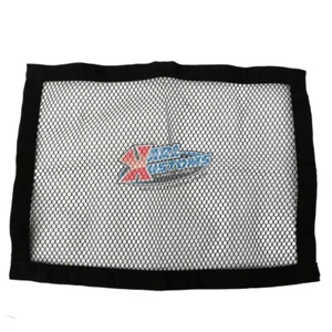 Red de seguridad para ventanas de carreras estilo malla no SFI negra IMCA círculo pista arrastre carrera - Imagen 1 de 3