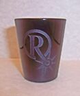Shot Glass Crcle R With Star Logo Cocktail Recipe Whiskey Tequila  New 45