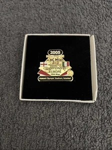 Liverpool FC Pin Badge 2005 Champions of Europe 3-3 V AC Milan (Danbury Mint) - Picture 1 of 3