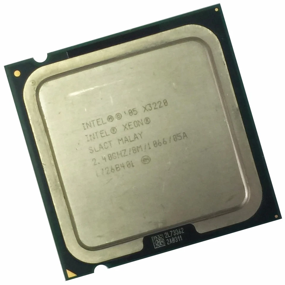 Intel Xeon X3220 Quad-core 2.4GHz/8M/1066  LGA775   CPU Processor - Image 1 of 1