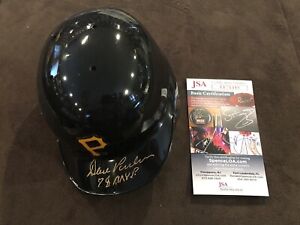 Dave Parker Signed Pittsburgh Pirates Mini Helmet 1978 NL MVP Autograph JSA COA
