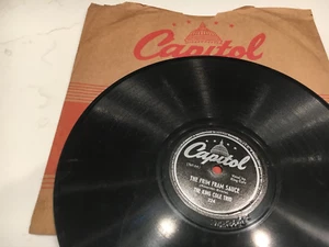 The King Cole Trio 78 RPM Record Frim Fram Sauce Come To Baby Do VG+ - Imagen 1 de 1