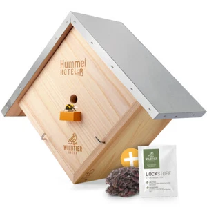 wildtier liebe Hummelhotel - Nisthilfe für Hummeln Hummelhaus Insektenhotel - Bild 1 von 7
