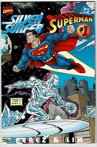🔥Silver Surfer/Superman #1 *NM* Marvel DC Comics | George Perez Ron Lim U-19 - Bild 1 von 2