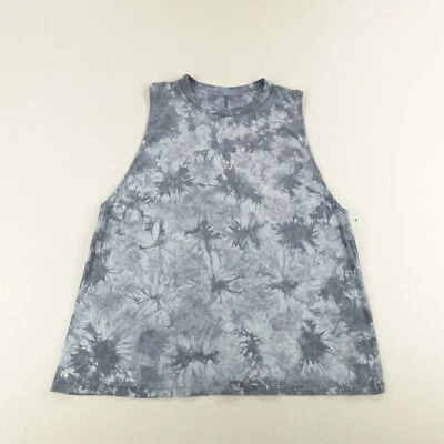 Lululemon Shirt Womens 10 Gray All Yours Earth Dye Tank Top Sleeveless Athletic - Image 1 of 4