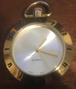 Unknown Quartz Pendant Watch Gold tone Working # 529 - Picture 1 of 2