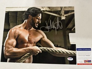 Joe Manganiello Signed 11x14 Photo PSA/DNA COA Magic Mike Autographed Workout - Picture 1 of 2