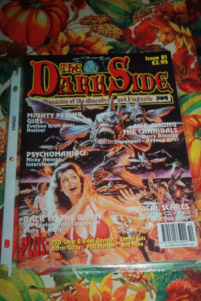 THE DARK SIDE - #81 IS IN NEAR MINT CONDITION! BEGGED AND BOARDED!! RARE!! - Image 1 of 1