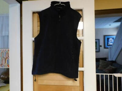 DEVON & JONES CHALECO POLAR AZUL MARINO CREMALLERA MEDIANA BOLSILLOS DELANTEROS CREMALLERA NUEVO EN PAQUETE Foto 1 de 4