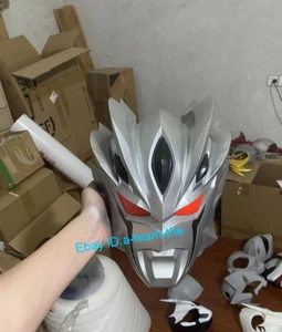 Casco Ultraman Zero 1/1 Zero Beyond Carmeara Resina Portátil Led Máscara de Cosplay - Imagen 1 de 3