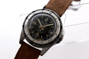 MOSY De LUXE Rallye GT SKIN DIVER WORLD TIME -MANUAL-T RI T I U M Explorer-40 mm - Picture 1 of 18