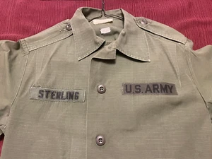 Vintage Vietnam Era Womens WAC Fatigues shirt sz12 and pants sz14 Excellent cond - Picture 1 of 12