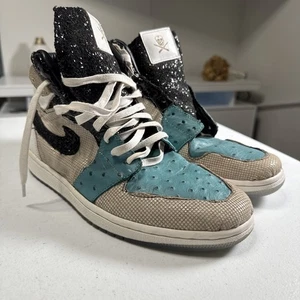 Nike Azul Único en el mundo porque las hice yo mismo en la escuela Nike Talla 10 - Imagen 1 de 13