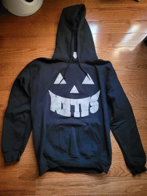 SALEM / S4LEM - черный 3M отражательный тыквы толстовка с капюшоном - размер M/средний - Изображение 1 из 4