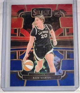 Kate Martin 2024 Panini Select WNBA Concourse Red & Blue Prizm /399 #22 Rookie - Bild 1 von 3