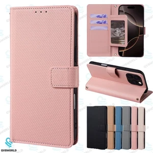 Flip Leather Wallet Case Stand Cover For Huawei Mate 20 30 Lite 40 50 60 70 Pro - Picture 1 of 59