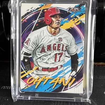 2020 Topps Fire - #49 Shohei Ohtani Angels MLB Baseball Card - Image 1 of 2