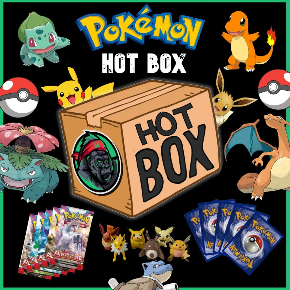 POKEMON HOT BOX!!! GRADED CARDS + PACKS!!! - image 1 of 1