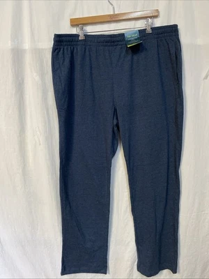 Pantalones deportivos TEK GEAR para hombre con parte inferior abierta azul 2XLT NUEVOS CON ETIQUETAS Foto 1 de 3