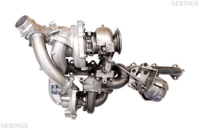 Biturbo Turbocharger Restored BMW 3 /5 / 6 / X3 / X5 / X6 335d 10009700000 - Image 1 of 4