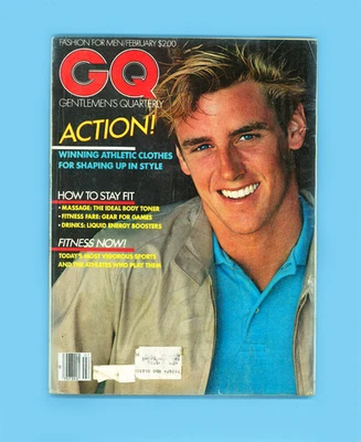 GQ-FEBRUARY 1981-RARELY LISTED-ANDEW SMITH-BRUCE WEBER-MICHAEL SCHOEFFLING - Image 1 of 4