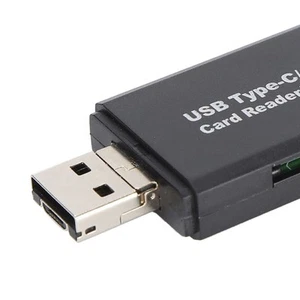 Memory Card Reader High Speed Transmission Type C/Otg Card Reader For Mobile BUU - Photo 1 sur 12