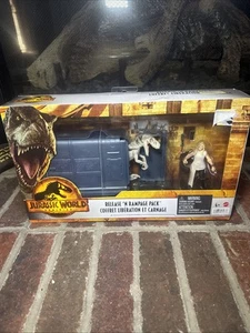 Mattel Jurassic World Dominion Release 'N Rampage Pack Figur - Bild 1 von 6