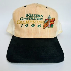 Seattle Supersonics Western Conference Champions 1996 Adjustable Baseball Hat - Picture 1 of 6