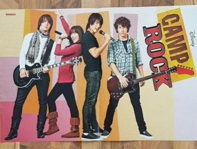 Disney CAMP ROCK Poster A3 Bravo Bild Plakat - Bild 1 von 2