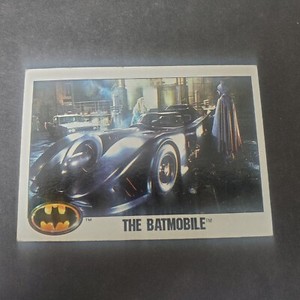 Batman The Batmobile 1989 Topps #77