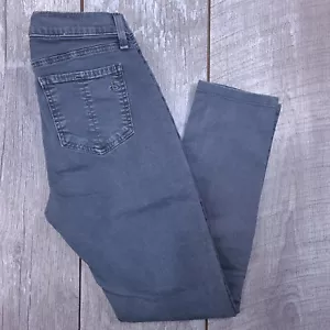 Pantalones de mezclilla para mujer Rag & Bone 27 leggings capri gris desteñido tiro bajo elásticos - Imagen 1 de 8