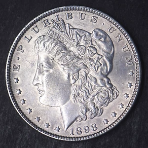 1898-P "High Grade" Morgan Silver Dollar $1 - COINGIANTS - - Picture 1 of 2