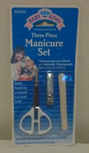Baby King Three Piece Manicure Set - Picture 1 of 3