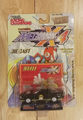 Coche Coleccionable Racing Champions Video Racers MEGAMAN X 4 DOBLE - 2000 - CAPCOM Foto 1 de 3