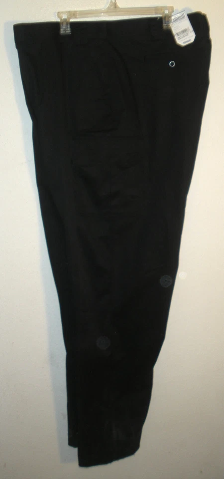 NEW black uniform cargo pants by Hammill size 56 unfinished - Image 1 of 1