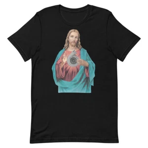 Turbo Jesus JDM Import Tuner Stance 1320 Race Short-Sleeve Unisex T-Shirt - Picture 1 of 4