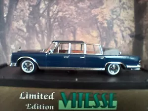 1/43 Vitesse (Portugal) Mercedes 600 pullman 1965 Landaulet edición limitada - Imagen 1 de 3