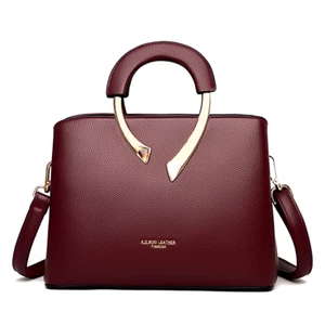 GENUINE High Quality Leather Casual Tote Luxury Handbags Women Bags Designer Sh - Picture 1 of 16