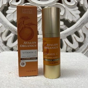 Avalon Organics RADIANCE SERUM  With Vitamin C Antioxidant Oil 1fl - Picture 1 of 5