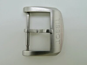 Tissot Steel Tang Buckle 18MM T640.54AB Original Authentic Modern Pre Owned - Picture 1 of 6